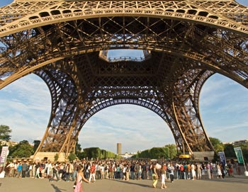 Eiffel Tower From The Bottom