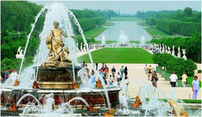 Fountain Latone in Versailles