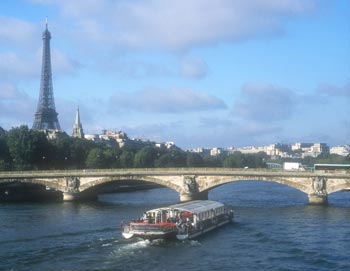 Seine River and Eiffel Tower