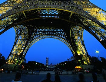 Dinner at the Eiffel Tower